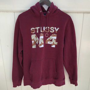 Stussy Camo Monogram No 4 Hoodie